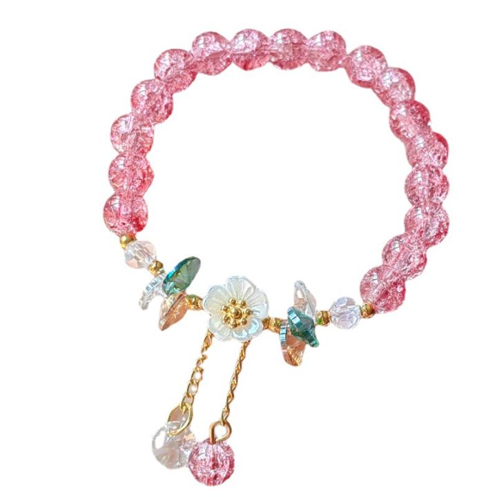 Summer%20New%20Colorful%20Glass%20Beads%20Korean%20Style%20Handmade%20Jewelry%20Women's%20Sweet%20Imitation%20Shell%20Small%20Flower%20Bracelets%20Tennis%20Gift%20-%20Image%205