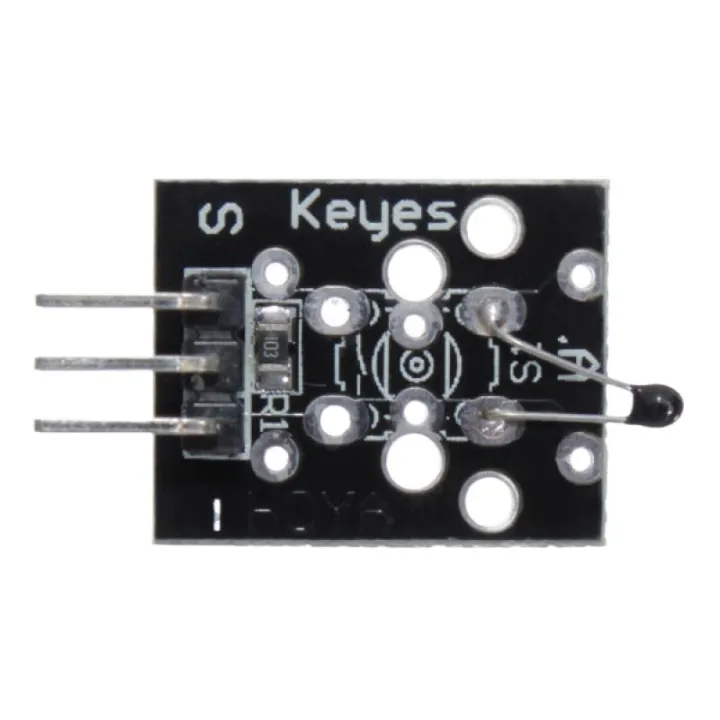 KY-013 Thermistor Temperature Sensor Module KY-013 ANALOG TEMPERATURE SENSOR MODULE NTC 10K Temperature Sensor 10K NTC Module Analog 3 Pin Leads 3.3V-5V Circuit