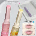 PerfectSunfeel Love Shape Fruit Jelly Lip Balm Moisturizing Clear Mirror Lip Gloss Waterproof Lasting Lip Tint Makeup Cosmetic. 