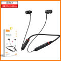 collar earphone sports running in ear hanging neck style call stereo audio wireless Bluetooth earplugs. 
