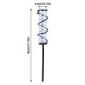 Spiral Rain Gauge Garden Outdoor Rain Observation Record Small Wooden Stick Inserted Everywhere Agricultural Measuring Tools. 
