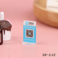 1:6/1:12 Dollhouse Miniature QR Code Payment Code Supermarket Scene Decor Toy MJD. 