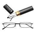 Hot Reading Glasses High Grade Tube Case Eyeglasses Fashion Book with Learning Reading Glasses For Men And Women Drop shipping. 