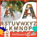 HelloWorld Car Pendant Creative Vintage Bookcase Design Alphabet Hanging Charm Accessories.