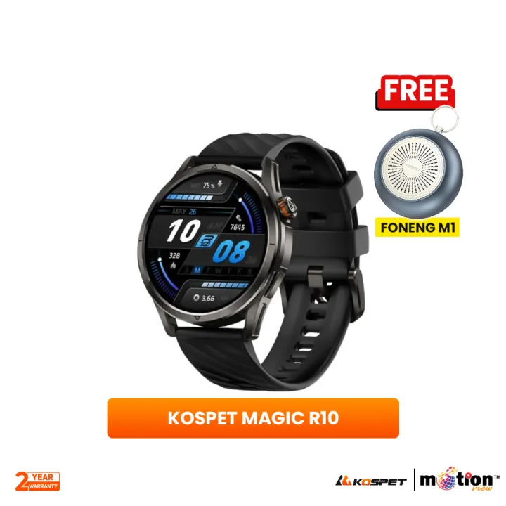 Kospet%20MAGIC%20R10%201.43"%20AMOLED%20With%205%20ATM%20Water-resistance%20Smart%20Watch%20(Free%20M1%20Speaker)%20-%20Image%202