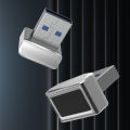 U6/U7 USB Fingerprint Reader Module Zinc Alloy MinI Biometric Scanner Padlock Safe Multilingual Convenient Operation for Laptops.