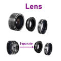 32X Phone Lens Portable Camera Macro Zoom Lenses for 12 11 Pro Max Fish Eyes Lens for Phone.