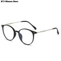 Blue Light Glasses Computer Glasses Eyeglasses Popular Oval Mirror Frame for Men and Women's.