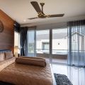 Luminous Deco Premium DELTOID 1400MM / 56 INCH Ceiling Fan (Espresso Gold).