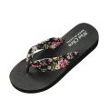 Slippers Platform Flip-flops Sandals Satin Beach Fashion Rainbows For Women Flip Flops House Flip Flops For Women Arch Support. 