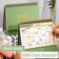 Spiral 2025 Desk Calendar Standing Flip Table Desktop Calendar Schedule Daily Monthly Agenda Organizer Gifts.