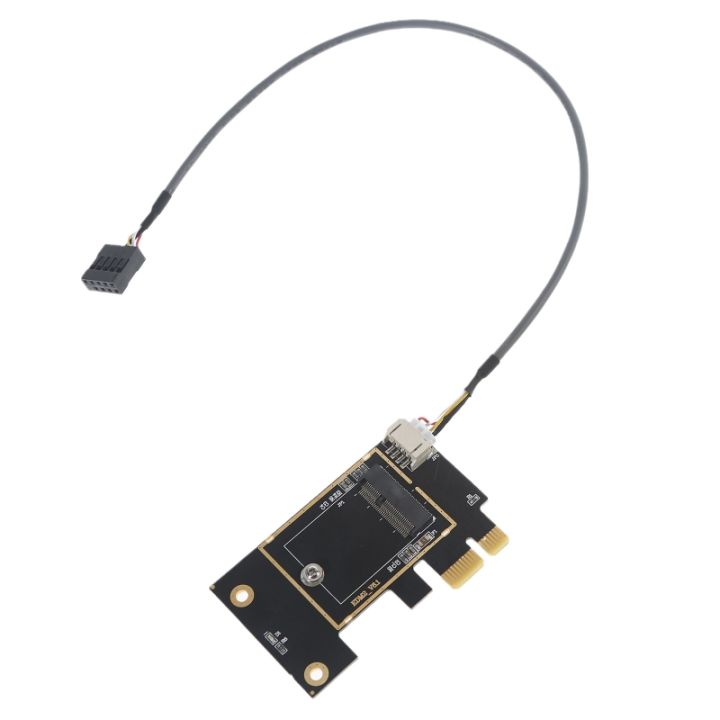 M.2%20Wifi%20Adapter%20M2%20Ngff%20Key%20A%20E%20To%20Pci%20Express%20PCI-E%201X%20NGFF%20Support%202230%20Wireless%20Network%20Card%20for%20AX200%209260AC%208265AC%20-%20Image%203