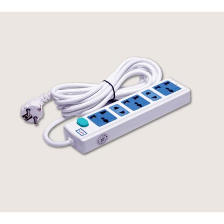 Maxline ML-110 Multiplug 5 Port Extention Socket 4 Meters