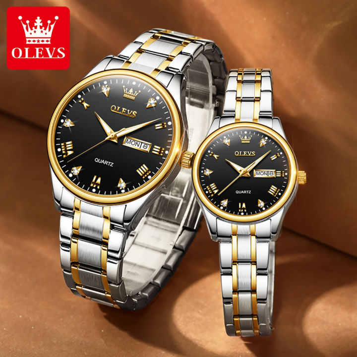 OLEVS%20Fashion%20Watches%20Couple%20Watch%20Stainless%20Steel%20Calendar%20Waterproof%20Business%20Quartz%20Watch%20For%20Men%20Women%20-%205563%20%20(2%20Piece)%20-%20Image%204