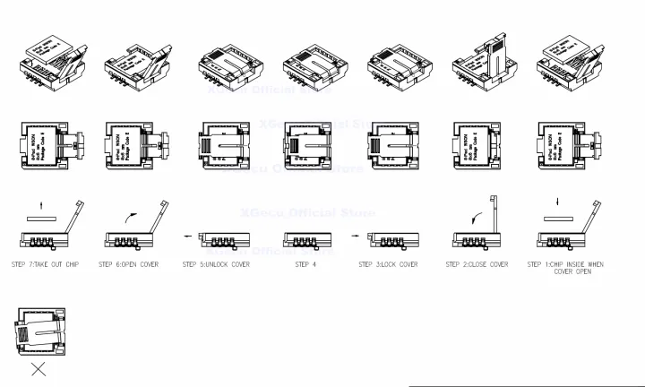QFN8%20/WSON8/MLF8/MLP8/DFN8%20TO%20DIP8%20universal%20two-in-one%20socket/adapter%20for%20both%206*5MM%20and%208*6MM%20chips%20SMT%20BIOS%20flash%20socket%20minghao%20-%20Image%205
