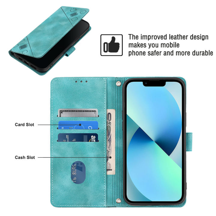 Phone%20Case%20for%20Samsung%20Galaxy%20S10+%20/%20Galaxy%20S10%20Plus%20-%20PU%20Leather%20Case%20-%20Card%20Slot%20Design%20-%20Back%20Cover%20Case%20-%20Image%203