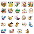 60pcs Pokemon Cartoon Stickers Cute Anime Decals For Laptop Water Bottles Skateboard Guitar. 
