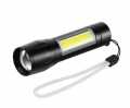 Portable Rechargeable Zoom Led Flashlight Xp-G Q5 Flash Light Torch Lantern 3 Lighting Modes Camping Light Mini Led Flashlight - Torch Light. 