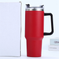 JDXHLAU 40 Oz Tumbler with Handle and Lid Stainless Steel Insulated Tumblers Travel Mug for Hot and Cold Beverages. 