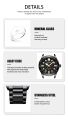 CURREN 8450 Men's Stainless Steel Watch. 