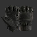 Half Finger Gloves Men's and Women's Finger Leakage Outdoor Sports Motorcycle Riding Fitness Gloves. 