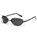 Fashion Oval Women's Rimless Sunglasses Futuristic Glasses Y2K Spice Girl Sun Glasses Retro Frameless Eyeglasses Oculos.