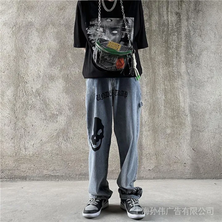 GOF%20Cactus%20Printed%20Jeans%20Men's%20Fashion%20Brand%20Loose%20Straight%20Wide-Leg%20Pants%20Street%20Hip-Hop%20Fashion%20Light%20Color%20ins%20-%20Image%206