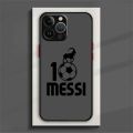 Football Spuerstar M-messi Phone Case For iPhone 15 14 13 12 11 Pro Max mini XS Max XR X 8 Plus SE Frosted Translucent Cover. 