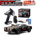 Scy 16303 1/14 2.4g Rc Car 4wd Electric High Speed Off-road Drift Vehicle Flat Running Muscle Car With Retro Led Light. 