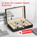 12 Slot Watch Storage Box Organizer. 