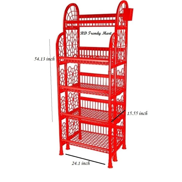Kitchen%20Rack%205%20Step%20Heavy-%20RFL-%20Red%20-%20Image%202