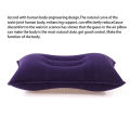 Inflatable Air Pillow Bed Sleeping Camping Pillow PVC Nylon Neck Pillow. 