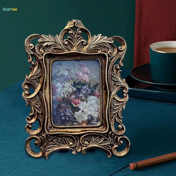 Vintage%20Picture%20Frame%20Retro%20Photo%20Frame%20for%20Wall%20Hanging%20Hallway%20Tabletop%20-%20Image%203