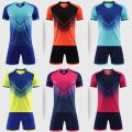 Men Kids Football Jersey Soccer European Futebol Shirts Sets Youth Club Team Football Training Uniform Suit Boys Girls Wear. 