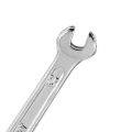 Silver Tone 5.5mm x 7mm U Shape Double Open-ended Wrench Tool. 