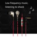 Edifier H230P In-Ear Subwoofer 3.5mm Wire-Controlled Sports Earphone With Microphone, Cable Length:1.3m. 