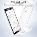 Google Pixel 3 Soft Slim Transparent Flexible TPU Cover.