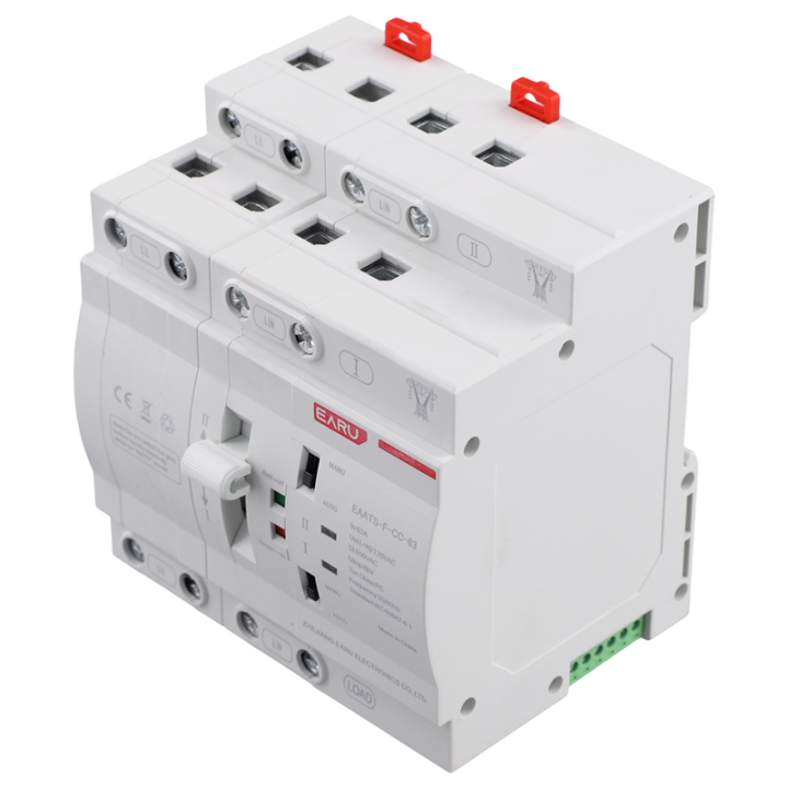 ATS Dual Automatic Switch 4P 63A Emergency Automatic Transfer Switch ...