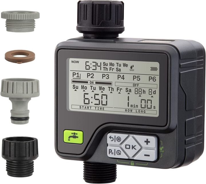 Automatic Garden Watering Timer Controller for Drip and Sprinkler ...