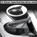 OUMERY Car Carbon Fiber Mirror Covers Shell Side Wing Rearview Mirror Cover Car Accessories for Nissan Teana 2019-2020. 