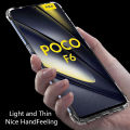 Sroof Casing For Xiaomi Poco F6 F6 Pro Couple Simple Shockproof phone case Four Corner Anti Fall Skin Friendly Shell Soft Phone Back Cover.