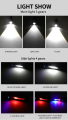 XHP50 Waterproof High Lumens LED Flashlight (Rechargeable Zoom LED Flashlight USB Torch Light).