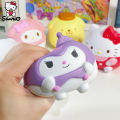Kawaii Sanrio Kuromi Cinnamoroll Melody Decompression Stress Relief Squishy Y2K Hello Kitty Children Hand Pinch Toy Healing Gift. 
