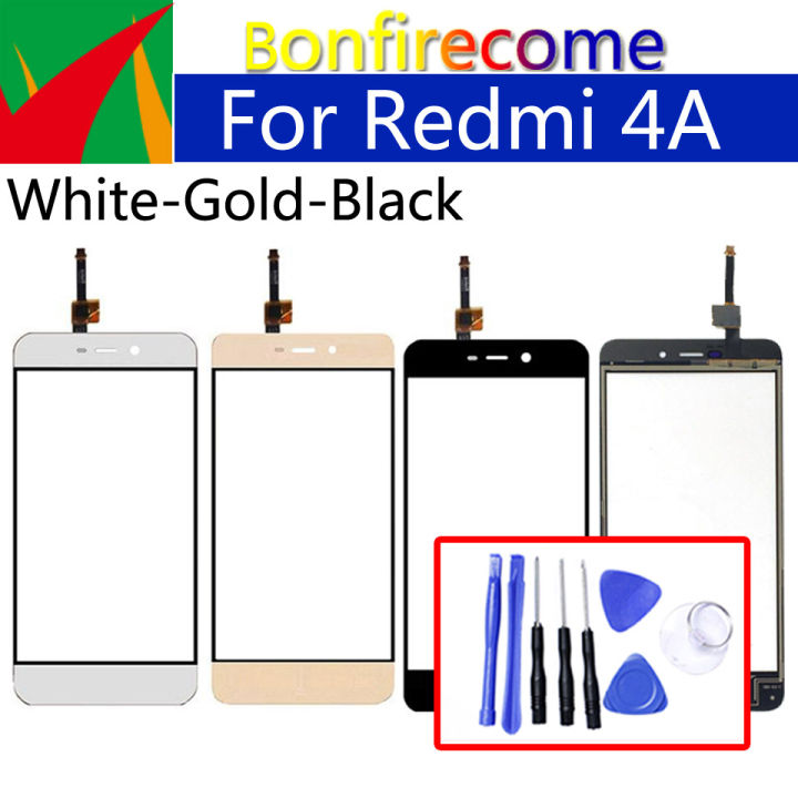 For Xiaomi Redmi 4A Redmi4A Touch Screen Panel Sensor LCD Display Glass Lens Panel Touchscreen Digitizer