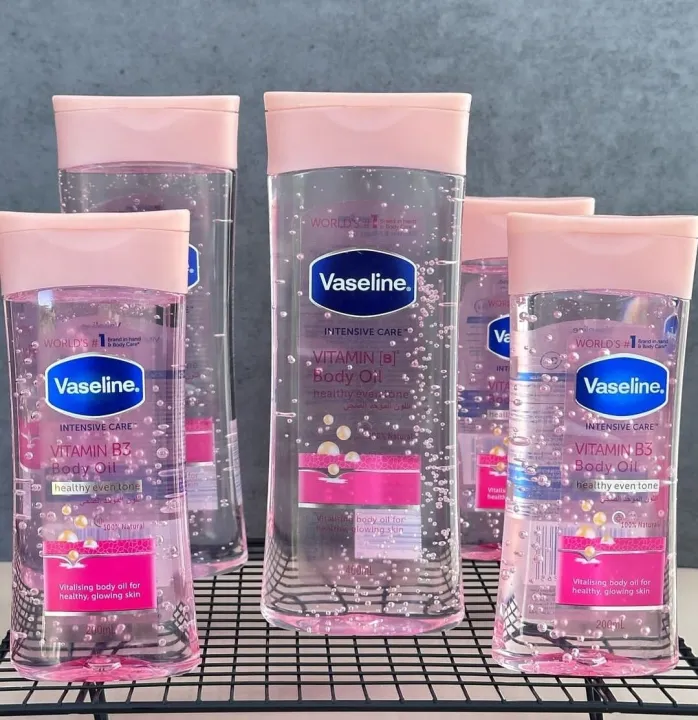 Vaseline%20Intensive%20Care%20Vitamin%20B3%20Body%20Oil%20200ml%20-%20Image%205