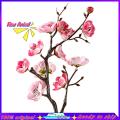Artificial Plum Blossom Decorative Photo Props Faux Silk Flower Wedding Artificial Bouquet for Office. 