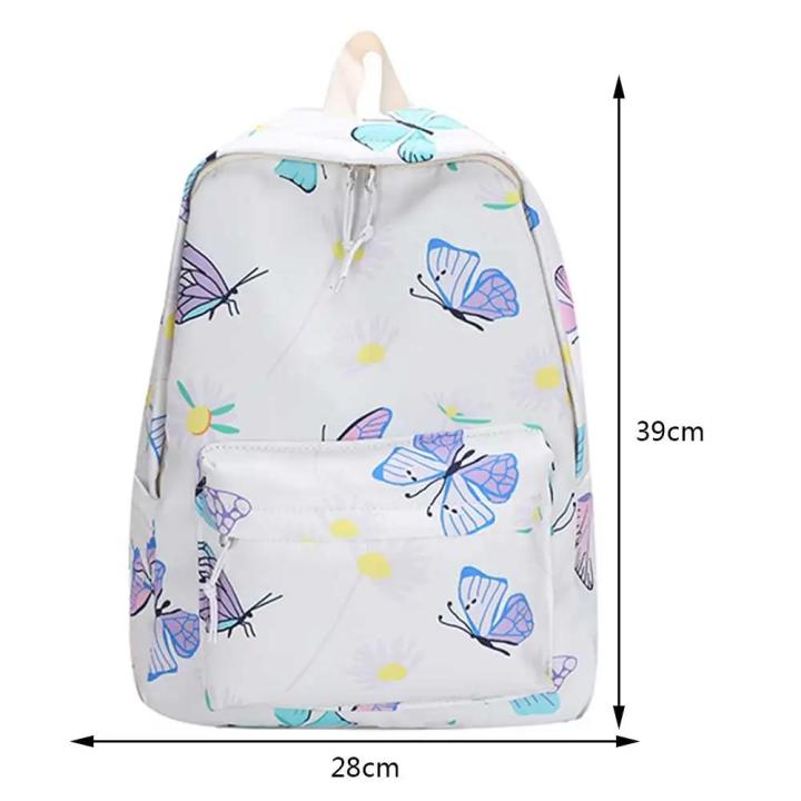 Nylon%20School%20Backpack%20Butterfly%20Teens%20School%20Bag%20for%20Girls%20Backpack%20Women%20Bookbags%20Student%20Schoolbag%20Large%20Black%20Cute%20Bagpack%20-%20Image%206