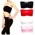 Strapless Soft and Comfortable and Cool Feel Tube Bra for Women. 