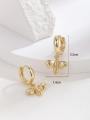 【Beiver Jewelry Store 】Gold Bee Earrings.