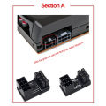 Atx 8pin Female 180 Degrees Connector 6pin 8pin Adapter 8 Pin Video Gpu Power Connector Pc Computer Chassis Accessories.